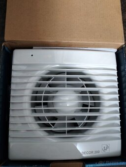 Decor 200 odsávací ventilátor WC koupelna - 5