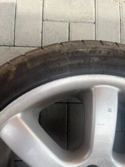 Sada kol - Letní pneu 245/40 - Disky 5x112 r17 ET34 - 5