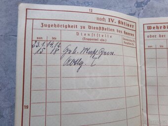 Wehrpass W.W.II.-origo-luxus - 5