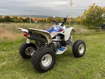 Suzuki LTZ 400, bílé SPZ, výborný stav - 5