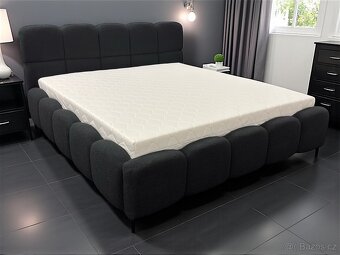 Manželská postel , uplne nový . Černá | 180x200 - 5