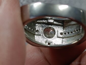 Krásný pánsky starý prsten, velikost 64 - 5
