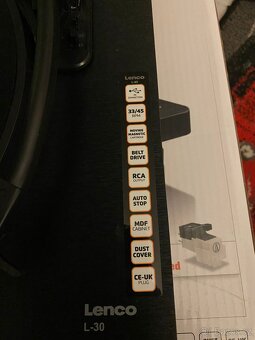 Gramofon Lenco L-30BK - 5