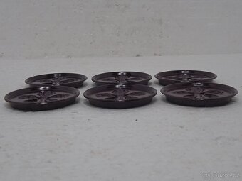 Sada 6 retro bakelitových podtácků ČSSR - 5