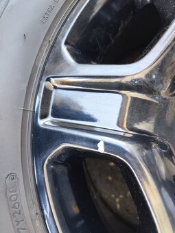 17"černá zimní alu sada 6x139 origo Ford Ranger 265/65 Brid - 5