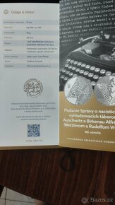 10 EUR PROOF.- 80. výročie podanie správy Auschwitz Bir - 5