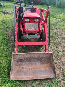 Japonský malotraktor Yanmar 1610d 4x4 s nakladačem - 5
