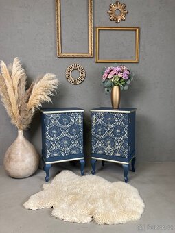 Noční Stolky Champagne Moonlight - 5