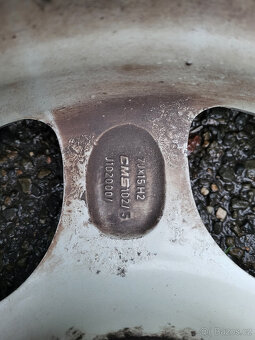 4x ALU kola AEZ 5x100 7Jx15H2, Gumy 195/60 R15 88H - 5