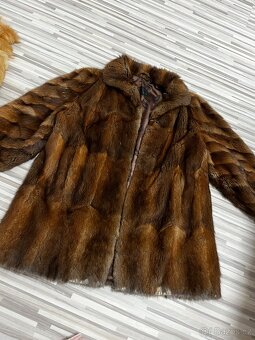 Pravý kožešinový kabát - 5