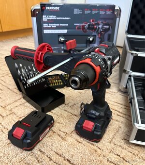 Parkside Performance Aku vrtačka s příklepem -SADA - 5