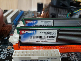 Asus P5KC - umí DDR2 i DDR3 + Pentium E6700 + RAM - 5
