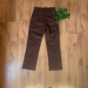 Hnědé baggy kalhoty dickies velikosti 28/32 - 5