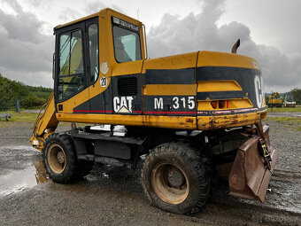 Kolové rýpadlo CAT M315,rok 2001-ROZPRODÁM NA DÍLY - 5