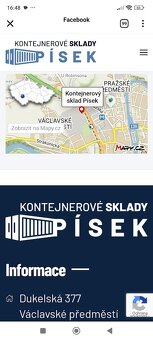 kontenerové sklady Písek Dukelská ulice - 5