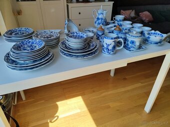 Prodám sadu Karlovarský porcelán - Cibulák - 5