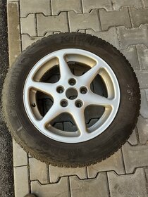 Spěchá Prodám zimní pneu 205/60 R15 s disky 7Jx15h2 ALU - 5