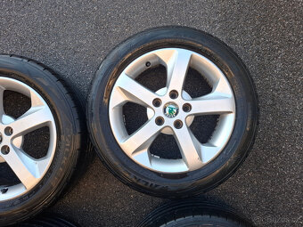 Originální Alu Škoda kola 16" 5 x 112 ET 50, disk 6.5Jx16H2 - 5