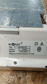 Přímotopy - na zeď komplet s držáky - 5