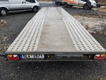 Dvouplato - Autopřepravník na 2 auta - 3 osa - - 5
