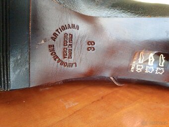 Dámské kožené kozačky40+ 38+36 - 5