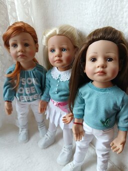 Oblečky pro panenky Gotz 36cm-halenky - 5