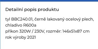 Prodám zánovní chladicí stul - 5