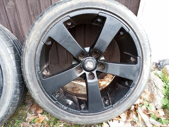 Al kola 5x112 R18 letní pneu - 5