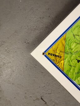 Mapa OBŘÍ SVĚT POLITICKÝ - 5