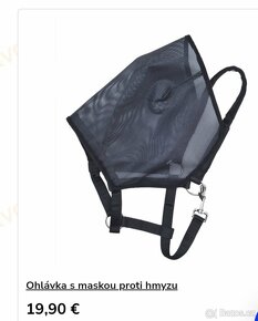 Ohlavka s maskou proti hmyzu - 5