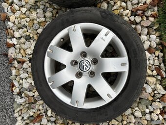 PRODÁM ALU KOLA VW + LETNÍ PNEU - 5