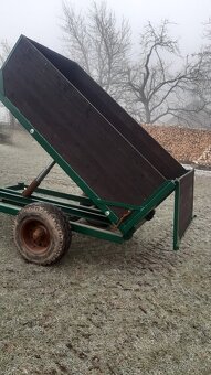 Vozik, vlečka za traktor - 5