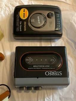 Walkman, reproduktory, CD player, - 5