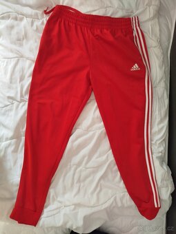 Adidas Basic Set - Tepláková souprava Better Scarlet Pánská - 5