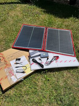 Solární panel 100W s měničem napětí - 5