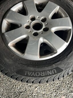 Zátěžové Alu kola VW Transporter 5x120 R16 se zimními pneu - 5