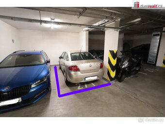 Pronájem parkovacího stání, 15 m2, cihla, Praha 4 - Kunratic - 5