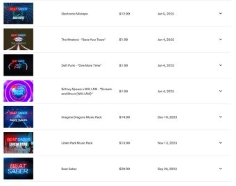 VR Oculus Quest 2 256 GB + hra Beat Saber - 5