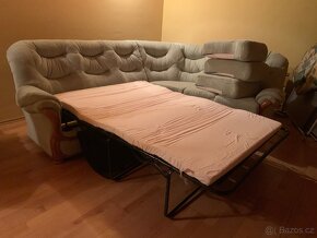 Rohová sedací souprava s rozkladem - 5