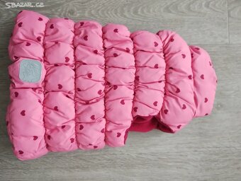 Dívčí teplá vesta (velikost 80, 9 až 12 měsíců) - 5