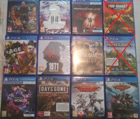 Hry pro Playstation 4. PS4 / PS5 hry viz seznam. Brno, pošta - 5