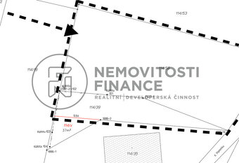 Prodej nádherného stavebního pozemku s výhledem na ČB,  846  - 5