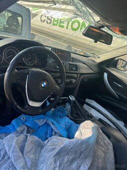 Náhradní díly BMW F30 motor N47 316D 318D najeto jen 100.000 - 5
