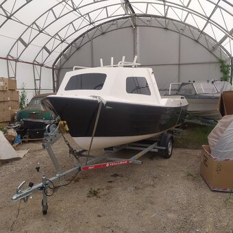 Laminátová loď Orion 600 Fish + Neptune F5xs + přívěs - 5