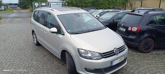 Prodám VW Sharan 2,0,TDI, 125kW, DSG, 2012, kůže, panorama - 5