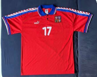 Czech Republic dres Puma 17 Smicer XL 96/97 - 5