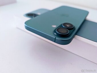 ZÁNOVNÍ Apple iPhone 16 128GB Teal Datart záruka - 5