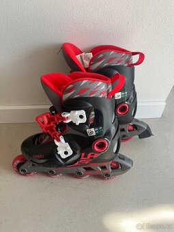 Dětské kolečkové inline brusle vel. 28-30 OXELO Play 5 - 5
