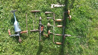 Retro ruční vrtačky + 4x a 2x Nebozez - 5