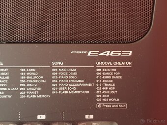 Keyboard YAMAHA PSR E463 - 5